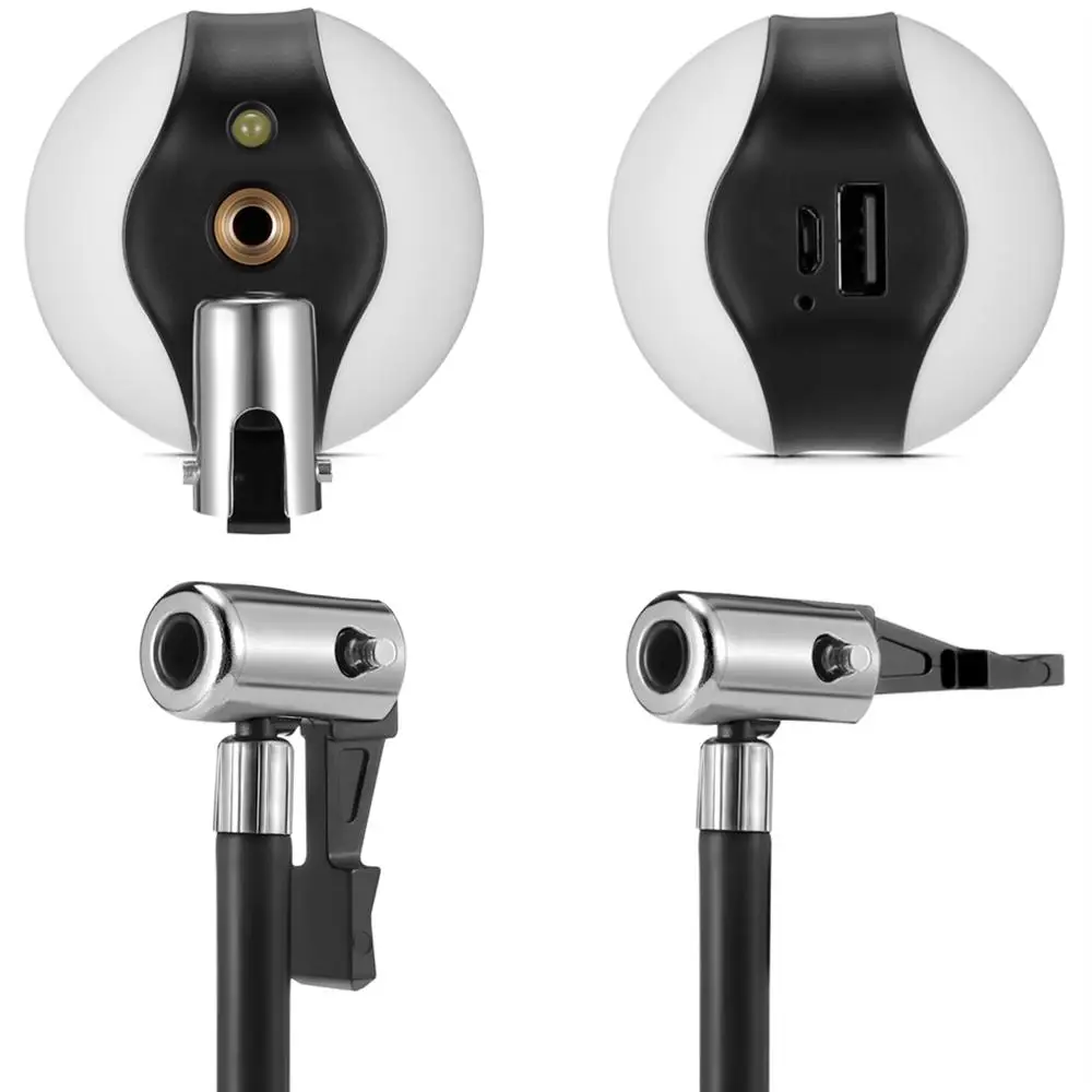 Портативный Электрический инфлятор для велосипеда 150 фунтов/кв. дюйм USB кабель