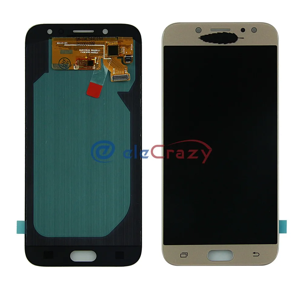 100% протестированный AMOLED Samsung Galaxy J7 Pro 2017 J730 J730F ЖК дисплей с сенсорным экраном в