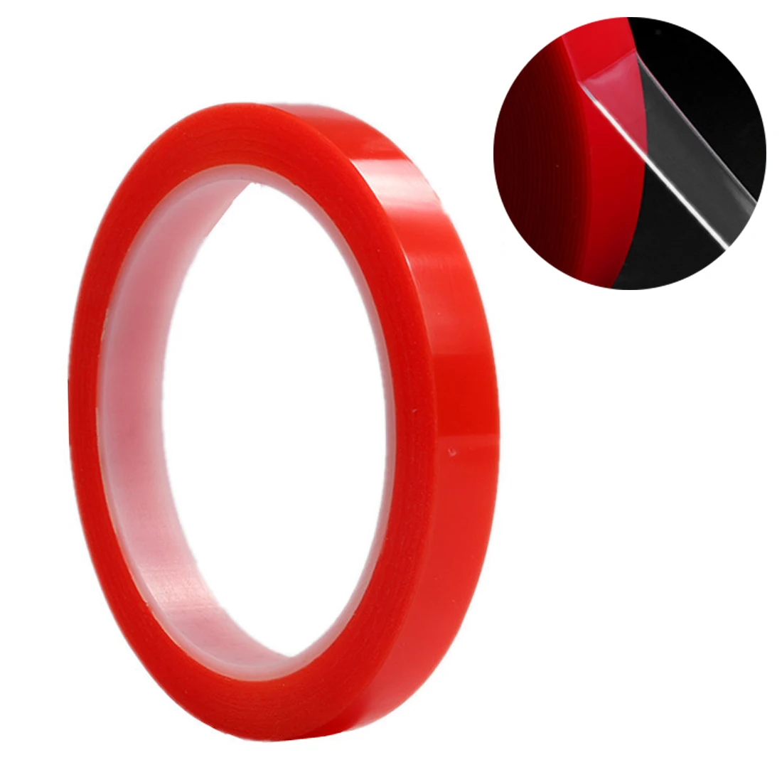 

8mm Transparent Silicone Double Sided Tape High Strength No Traces Adhesive Tape Stickers Living Goods For Car Stickers