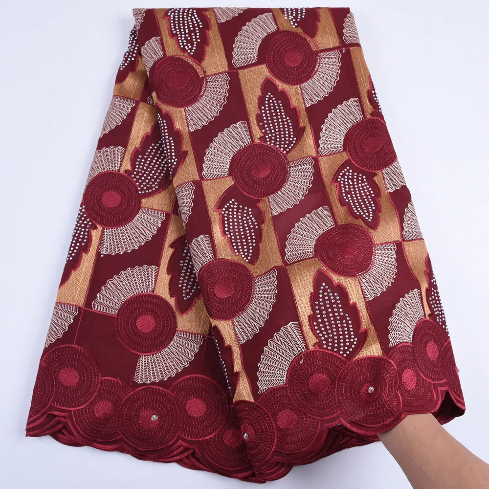 Новейшая нигерийская швейцарская вуаль кружева высокого качества Африканская