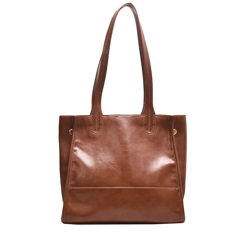 Новая Большая вместительная сумка осень и зима 2019 Женская модная простая