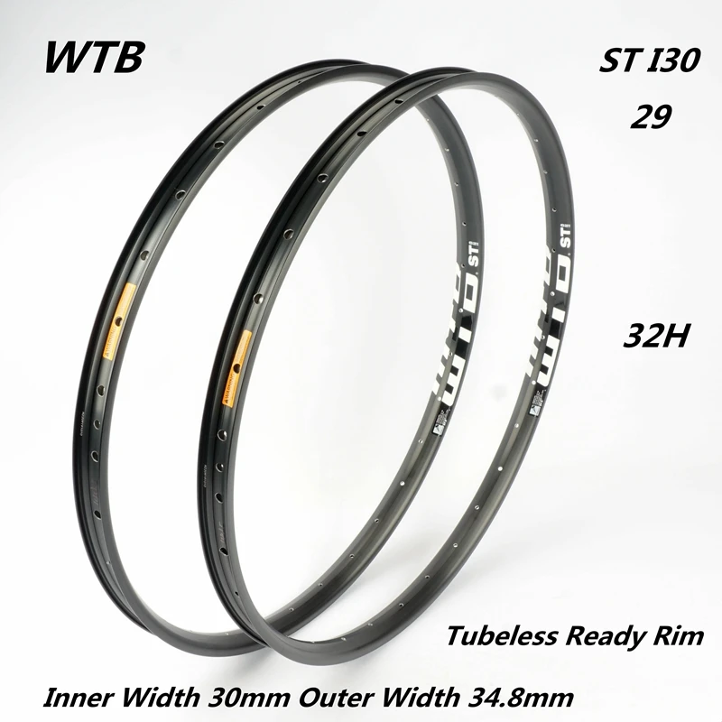 WTB NEW ST I21 I23 I30 TCS 2.0 MTB Mountain Gravel Bike Alloy Rims 700C 32 Holes Tubeless Ready PV FV Valve | Спорт и развлечения