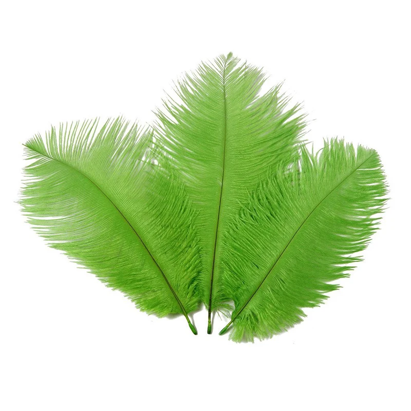 10/20/50 шт./лот Дешевые Натуральные страусиные перья рождественский подарок сделай