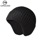 Зимняя трикотажная Шапка-бини для мужчин и женщин, в стиле хип-хоп