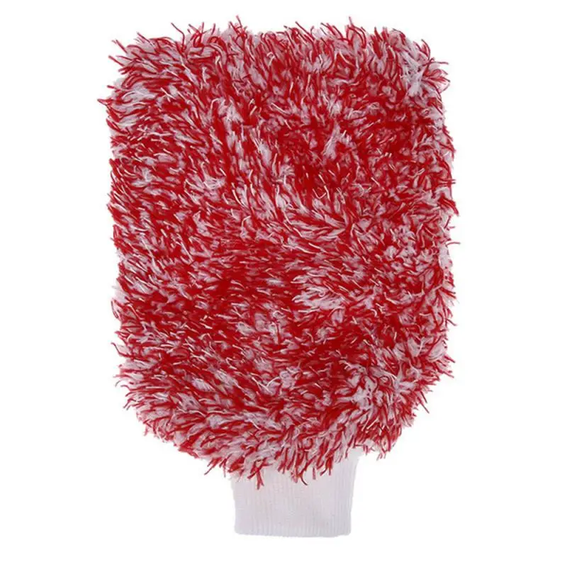 

Car Wash Auto Detailing Microfiber Car Cleaning Ultra Soft Absorbancy Glove High Density Easy To Dry Car brush Wash Cloth Clean