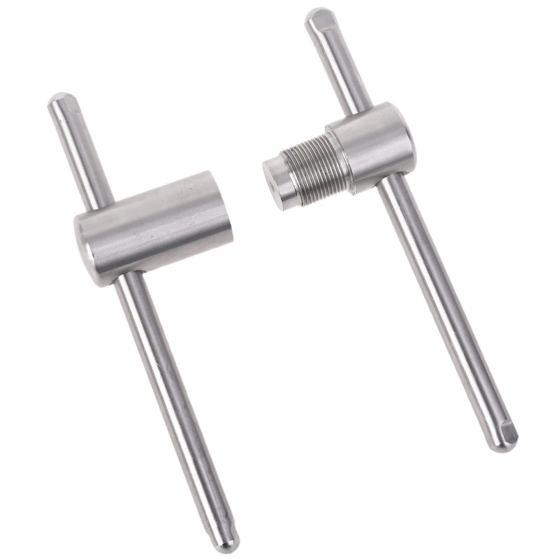 

Stainless Steel Cue Tip Press Tool Shaper for 14mm Pool Snooker Billiard Flat
