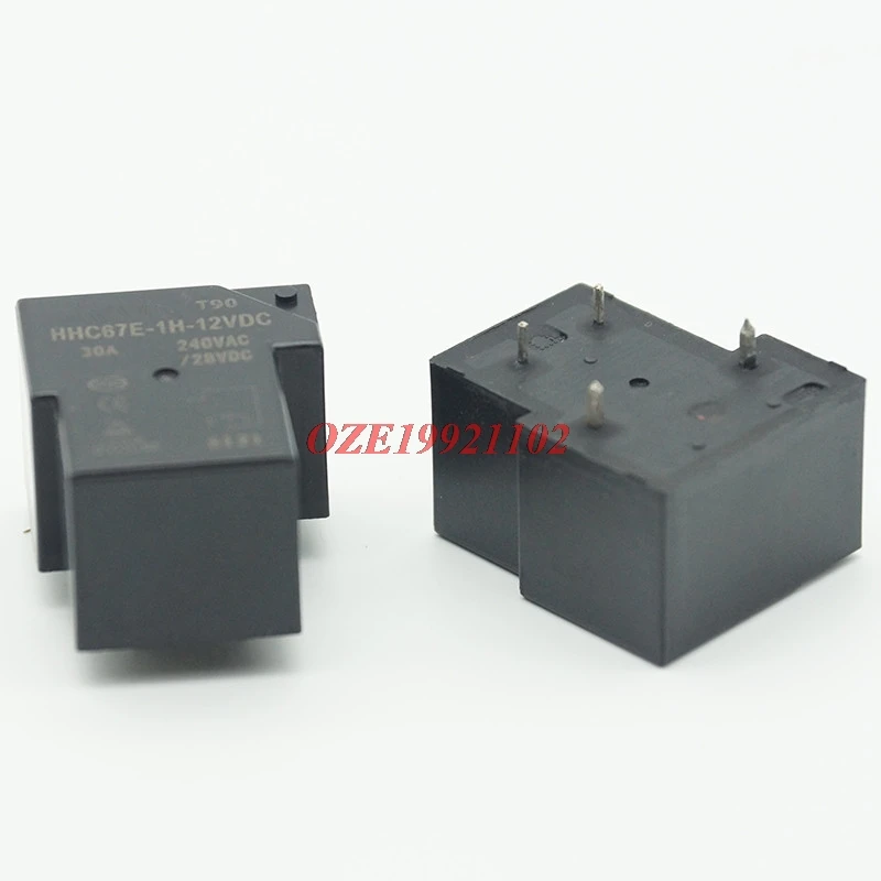 1 шт. DC 12 В 24 в катушка SPST 4 Pin 30A 40A ток Мини реле питания PCB тип без NC 1H 1D 1Z|Реле| |