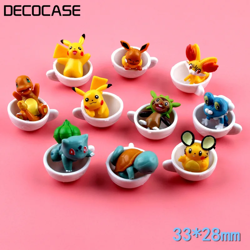 Kuutti 10 шт. в партии Симпатичные мини-талисманы для тыкать искусственные украшения