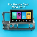 Автомобильный радиоприемник 2 Din Android для Honda Civic 2004-2011 10,1 дюйма с экраном Автомобильный мультимедийный плеер WIFI GPS FM Аудио Стерео Авторадио