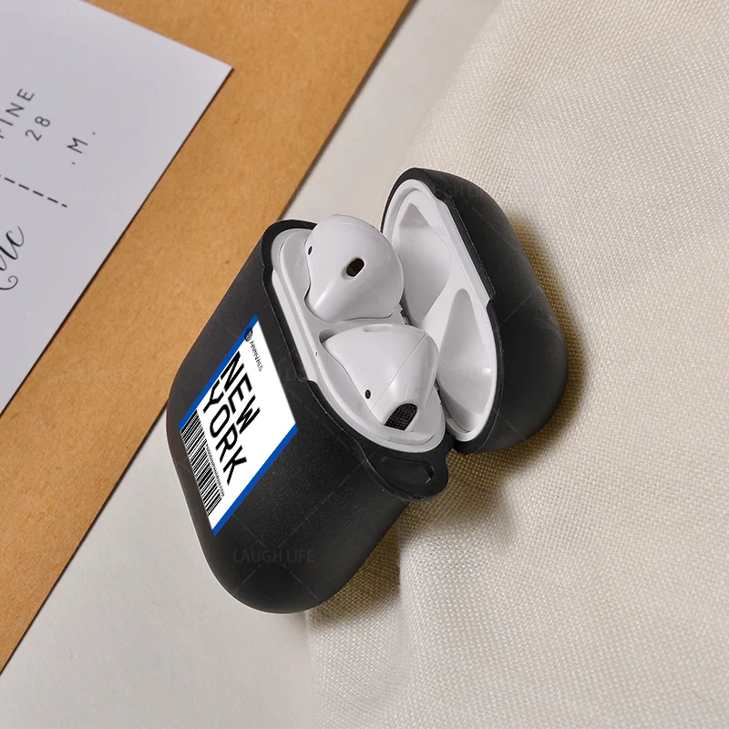 Симпатичный чехол для наушников с забавным штрих-кодом Airpods 2 1 | Электроника