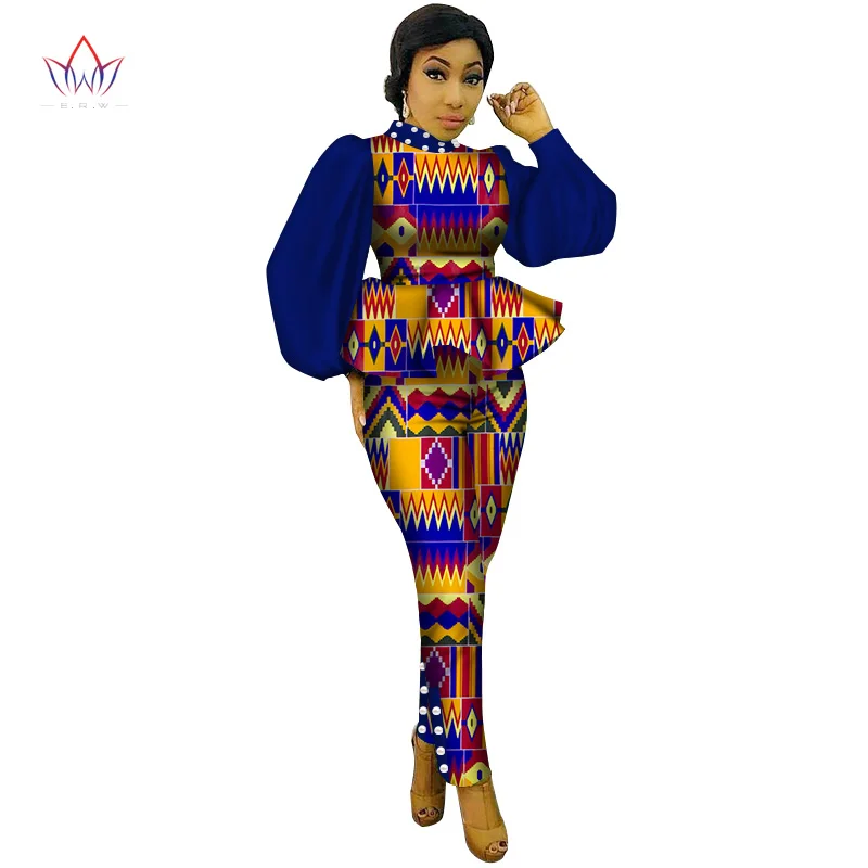 Новый стиль комплект из 2 предметов женский укороченный топ с оборками и штаны