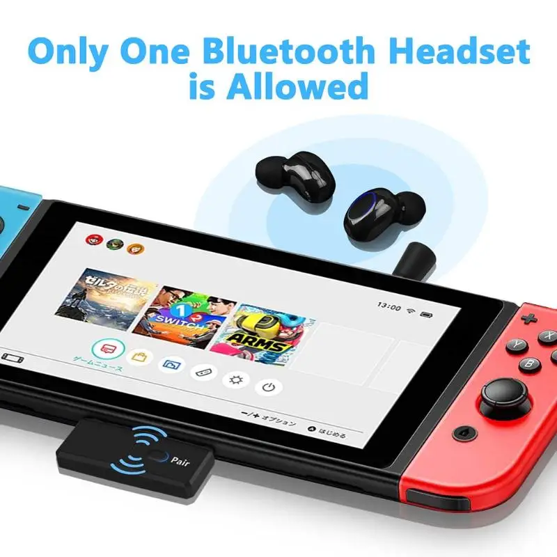 ALLOYSEED Bluetooth 5,0 usb type-C аудио передатчик адаптер USB приемник w/Mic аксессуары для игр для kingd переключатель PS4 tv PC