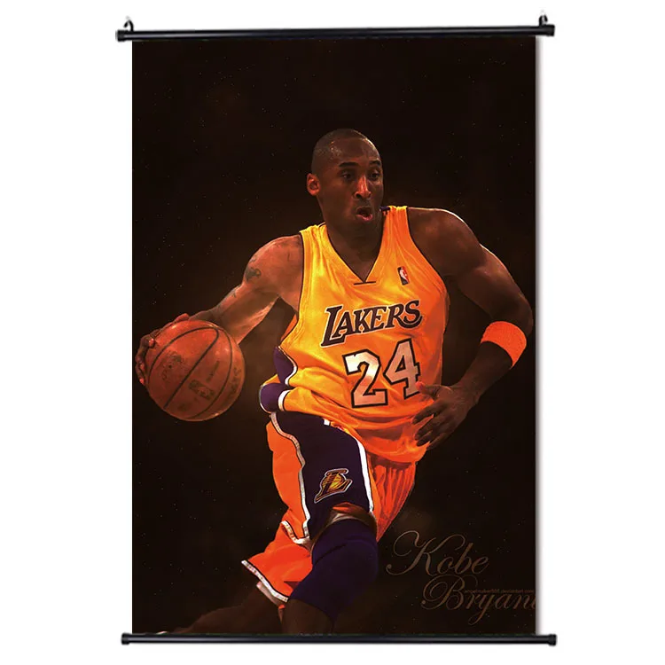 Коби Брайант Холст Плакаты и принты украшение живопись стены Искусство домашний