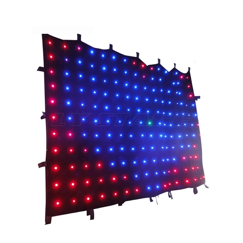 Бесплатная доставка P18 занавеска DJ Vision свадебные фоны диджейская будка