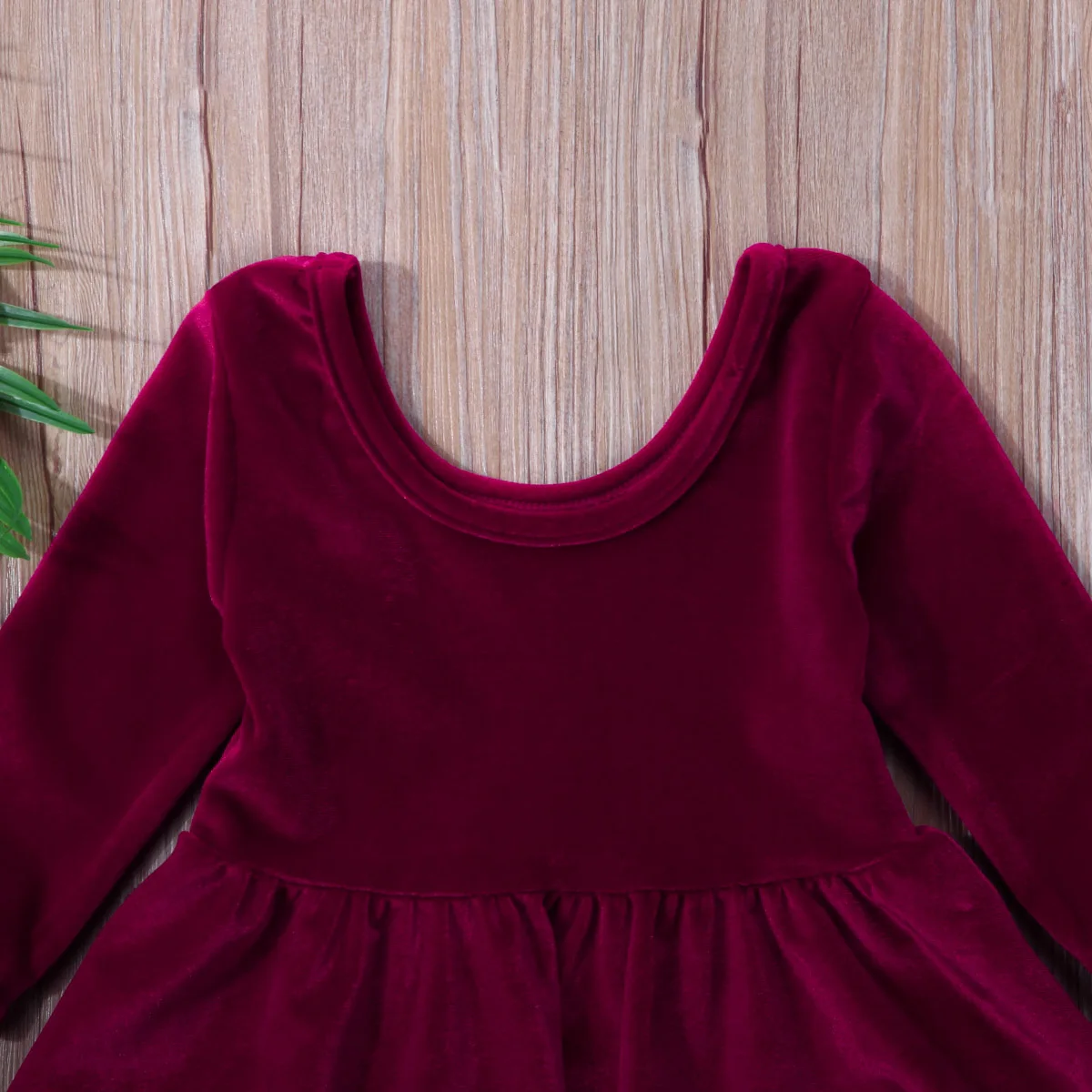 Бархатное платье пачка для новорожденных девочек винтажный Однотонный сарафан
