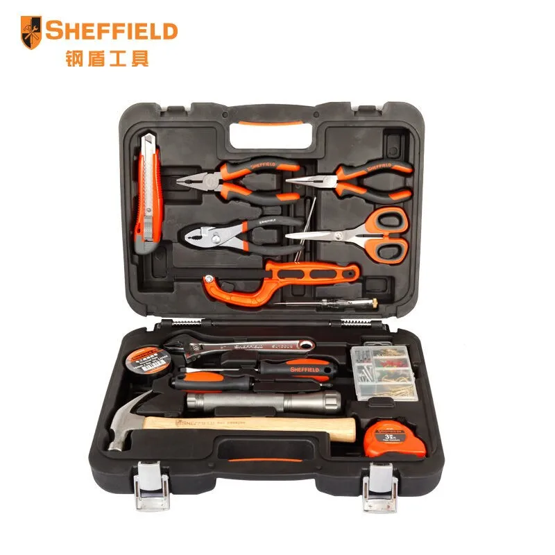 Набор ручных инструментов SHEFFIELD набор для обычного домашнего ремонта с