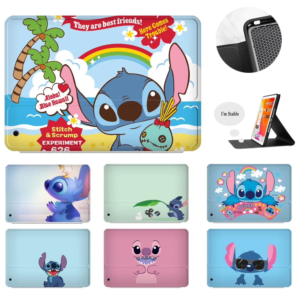 

iPad Mini 6 Cover Mini 5 Pad Air 2020 Case Air 4 3 iPad Pro 11 Case 2021 2018 Apple 9th Original Good Quality Stitch Disney