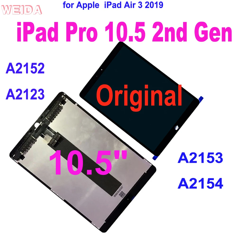 AAA + LCD для iPad Pro 9 7 10 5 12 ЖК дисплей с сенсорным экраном A1673 A1674 /A1701 A1709/ A2152 A2123/A1652