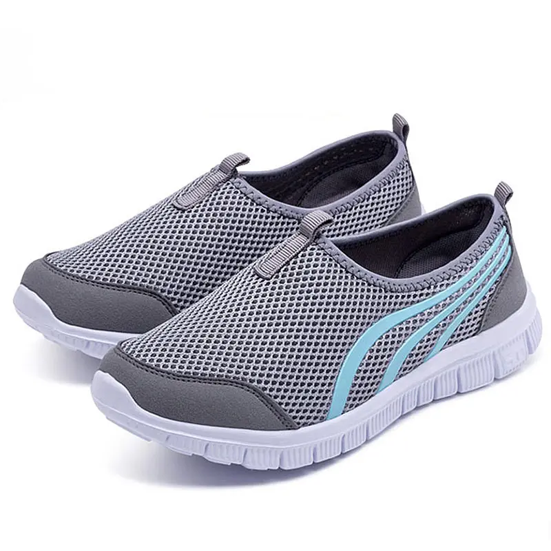

Women's Sneakers Mesh Breathable Men Women Casual Sports Shoes Lightweight Walking Jogging Shoes Large Size Sports Shoes 34-44