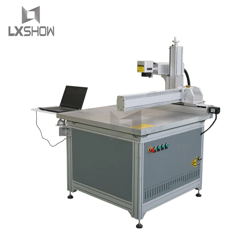 big working area fiber laser 50w segmented marking machine | Инструменты