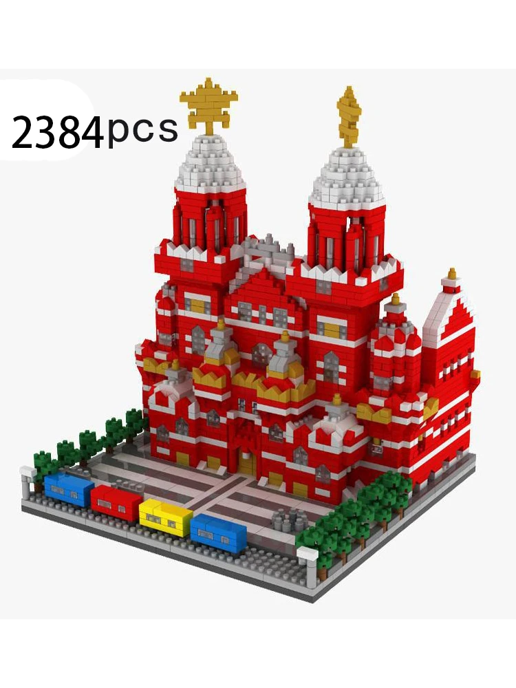 Микро кирпичи мини архитектурные блоки всемирно известные наборы для