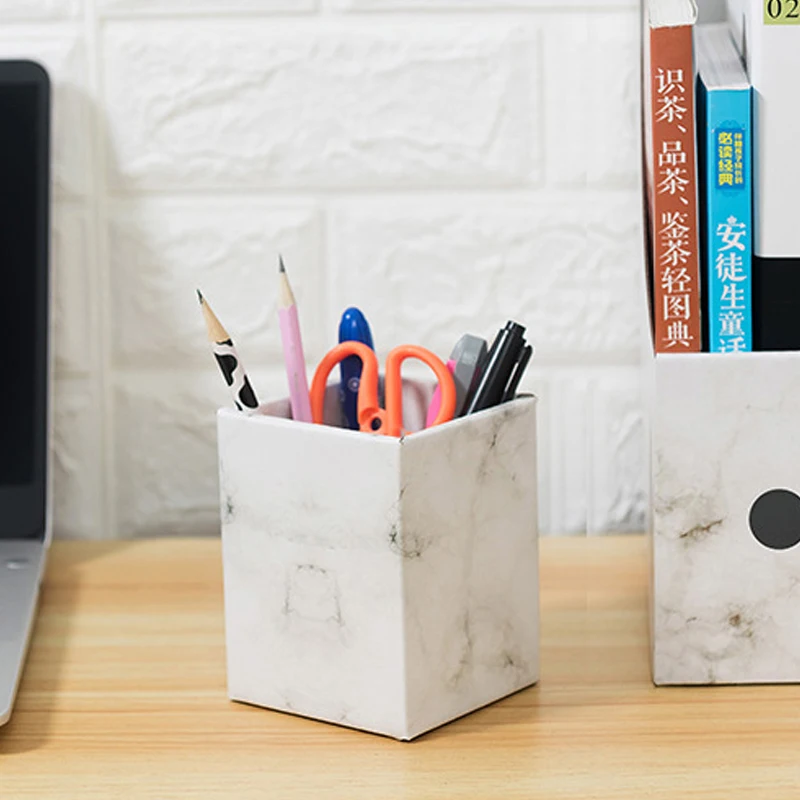 Новый Настольный органайзер держатель для ручек контейнер канцелярских