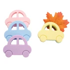 Прорезыватель для зубов Chenkai, из силикона, не содержит бисфенола А, прорезыватель автомобиль, 10 шт.