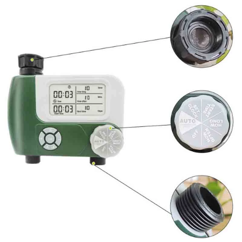 

Water Timer Garden Sprinkler Automatic Watering Sprinkler System Irrigation Controller Hose Faucet Timer