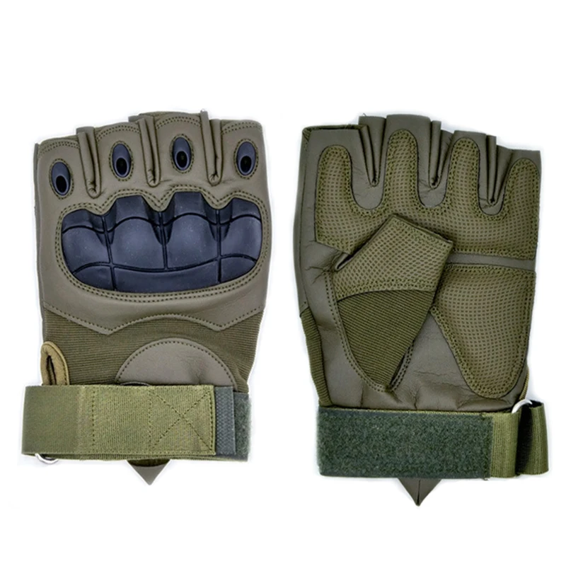 Уличные тактические перчатки без пальцев Военная армейская съемка походная