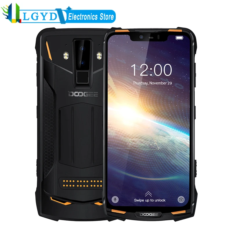 DOOGEE S90 Pro смартфон с восьмиядерным процессором Helio P70 ОЗУ 6 ГБ ПЗУ 9 0 16 МП Android 128 |