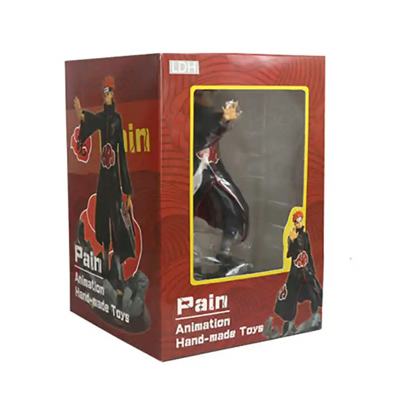 

Naruto Shippuden Anime Model Akatsuki Six Paths Of Pain GK Action Figure 27cm Statue Collectible Toy Desktop Decoration Figma