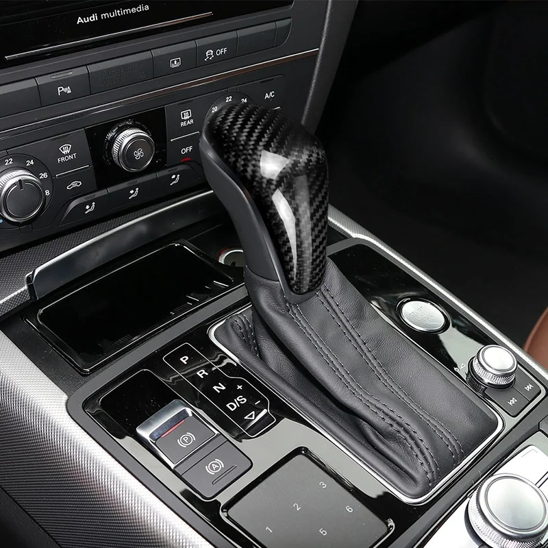 

for Audi A6l A7 True Carbon Fiber Gear Head Decoration