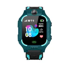 Smart Watch Q19 Kids Childrens Phone For Girls Boys With Gps Locator PedometerFitness Tracker Touch Camera AntiLost Alarm Clock