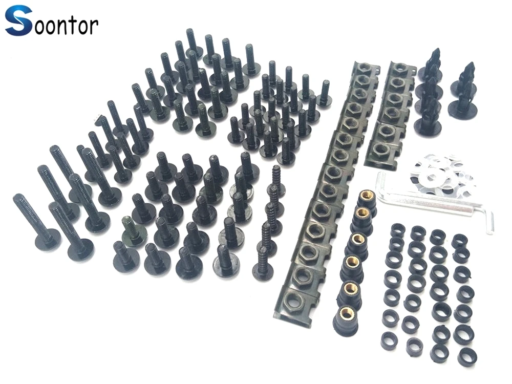 Motorcycle body screw nut M6 M 5 truck Bolt Kit 14 color motorcycle for SUZUKI | Автомобили и мотоциклы