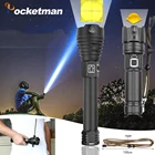 Суперяркий Светодиодный фонарь высокой яркости XHP90, светодиодный фонарик дальнего действия, тактический фонарик XHP70.2 светодиодный фонасветильник для кемпинга, большая батарея 26650