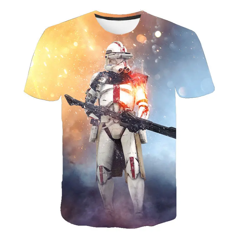 new hot sale star wars t shirt men women children t shirt 3d print movie tee casual t shirt summer boy girl tops brand clothing free global shipping