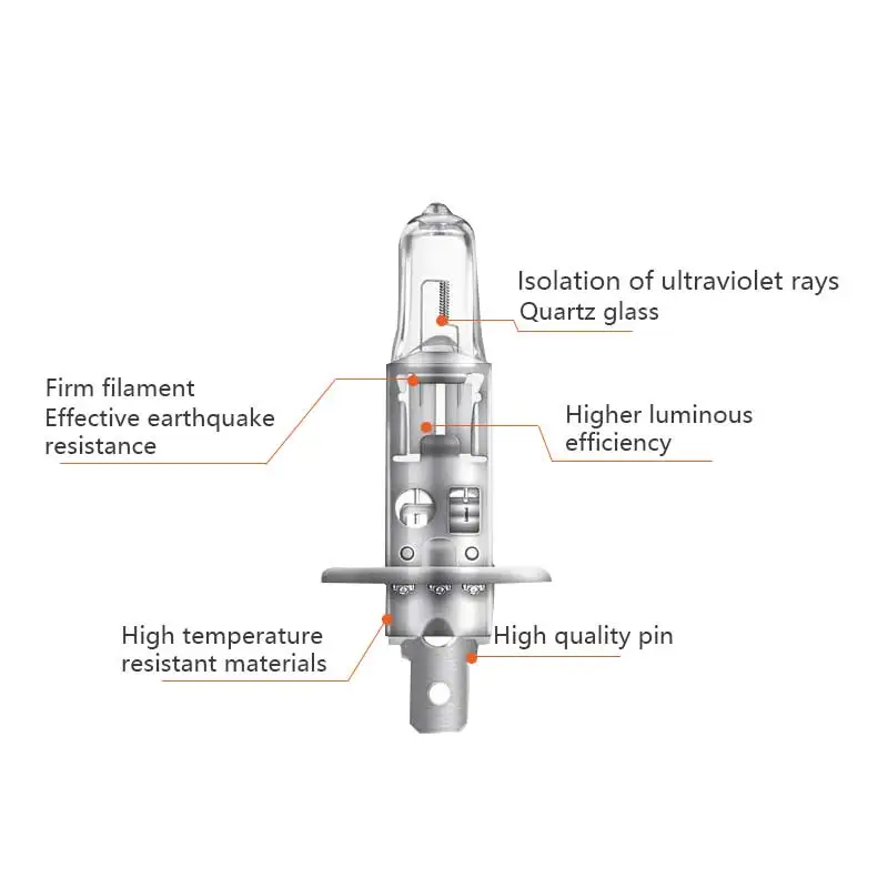 OSRAM H1 12 в 100 Вт 62200 P 14. Фонарь супер ралли для внедорожников галогенсветильник фара
