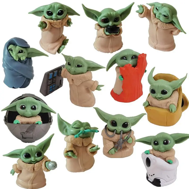 

Disney Yoda Baby Yoda Doll Baby Yoda Figure Star Wars Characters The Mandalorian Anime Characters Christmas Gifts For Children