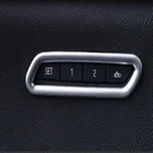 Для Cadillac XT4 XT5 2016- 2019 2020 Регулировка автомобильного сиденья Кнопка памяти переключатель рамка украшение отделка аксессуары для интерьера