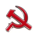 Молот и серп коммунистический CCCP Значок шапка аксессуары для одежды