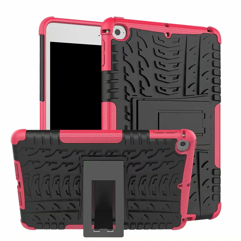 

Hybrid KickStand Impact Rugged Heavy Duty TPU+PC Cover Case FOR apple ipad MINI 1 2 3 4 5 60pcs/lot 60PCS/LOT