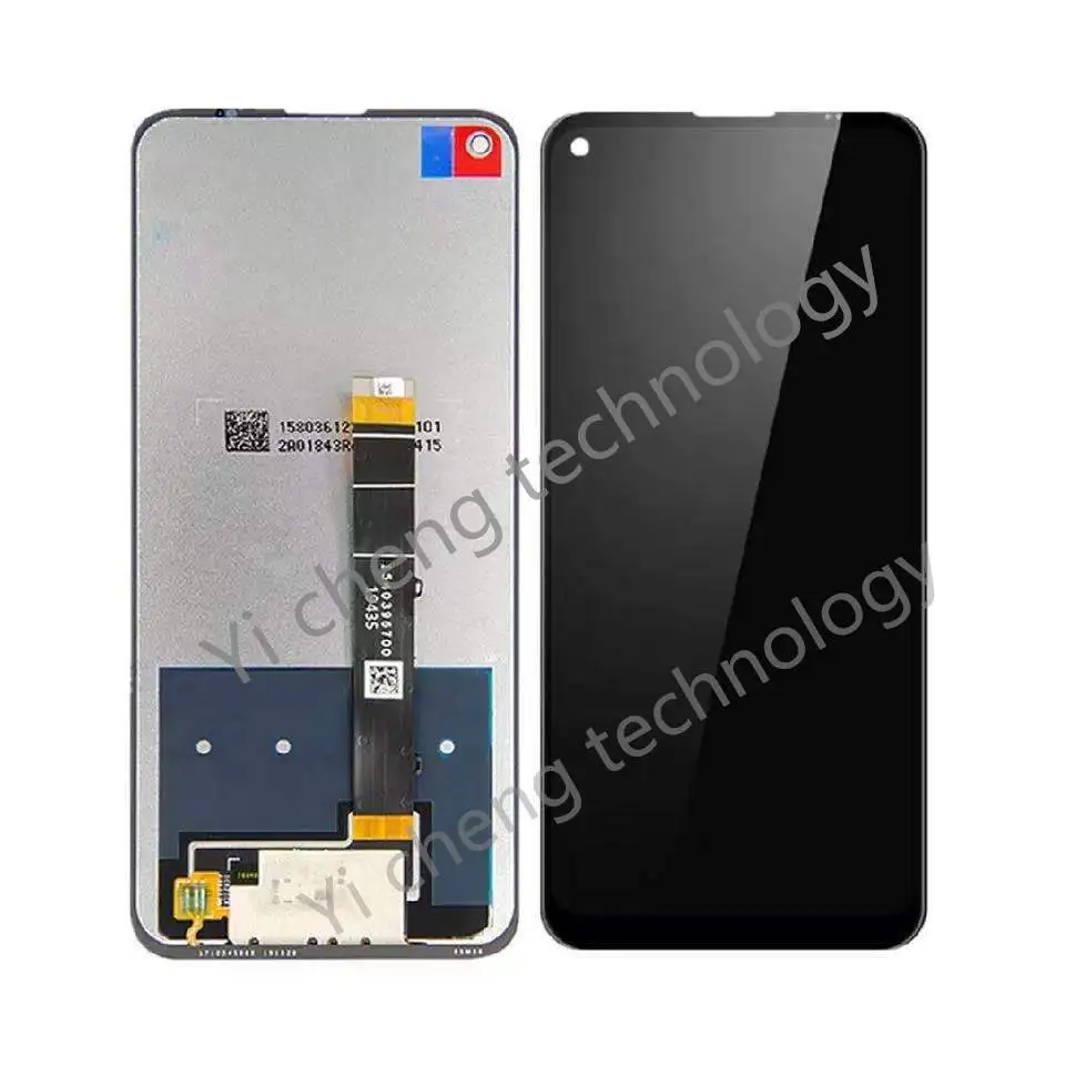 Pantalla LCD t&aacute;ctil de 6,53 "para LG K61, LMQ630EAW, LM-Q630EAW, montaje de digitalizador con marco biselado, LM-Q630BAW-2