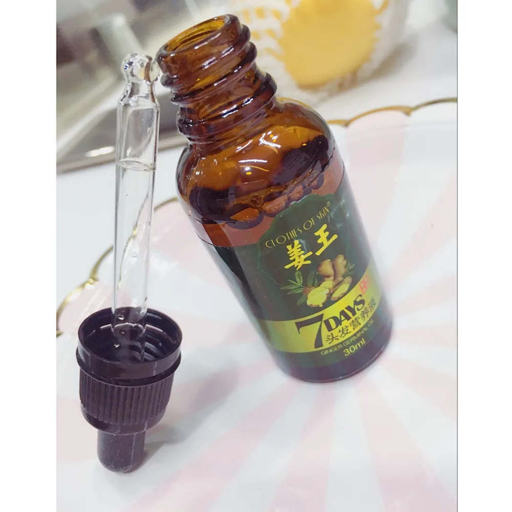 

Ginger Hair Growth Nutrient Solution Hair Loss Treatment Hair Protection Essential Oil for Men Women (30ml)