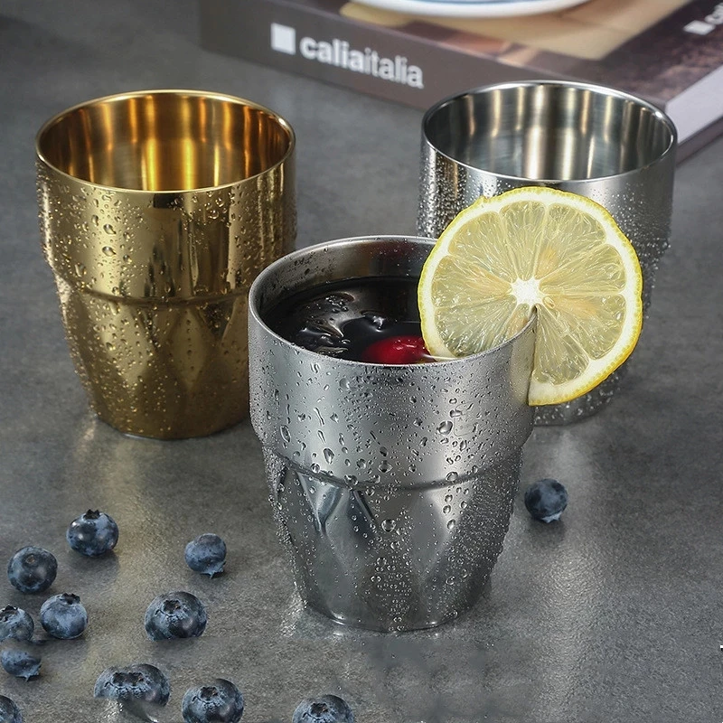 

Алмазные стаканы для вина из нержавеющей стали с изоляцией без бисфенола А