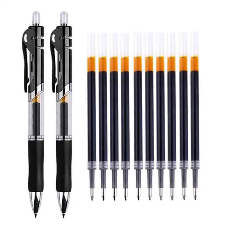 Ручки гелевые Сменные черные/красные/синие 0 5 мм | Канцтовары для офиса и дома