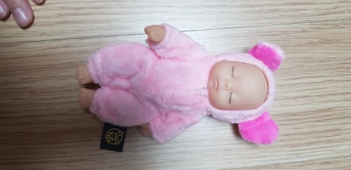Новые милые спящие Детские куклы брелоки для женщин сумка кольцо для ключей с игрушкой пушистый помпон искусственный мех Плюшевые брелоки