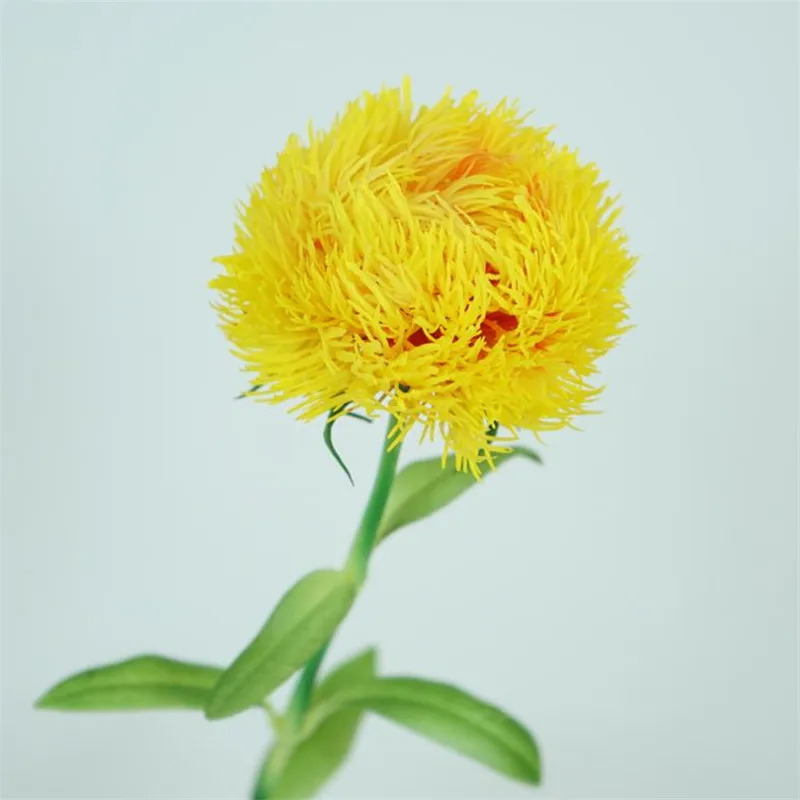 7 шт. искусственный одностволовый диантус длиной 19 69 дюйма имитация ПВХ гвоздиков