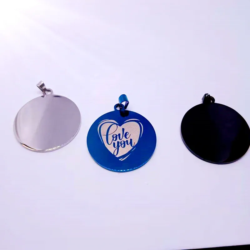 

Кулон из нержавеющей стали с буквами английского алфавита «I LOVE YOU in Heart»