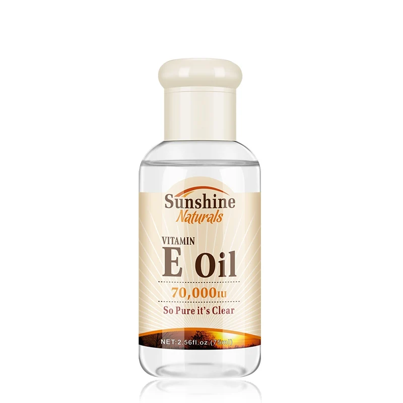 

Natural Vitamin E Oil 70000IU Hyaluronic Liquid Anti Wrinkles Serum For Face Cream Whitening Skin Care Anti-Aging Beauty Product