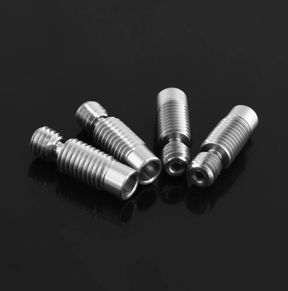 Новый высококачественный нагреватель V6 heat break TC4 из титанового сплава для